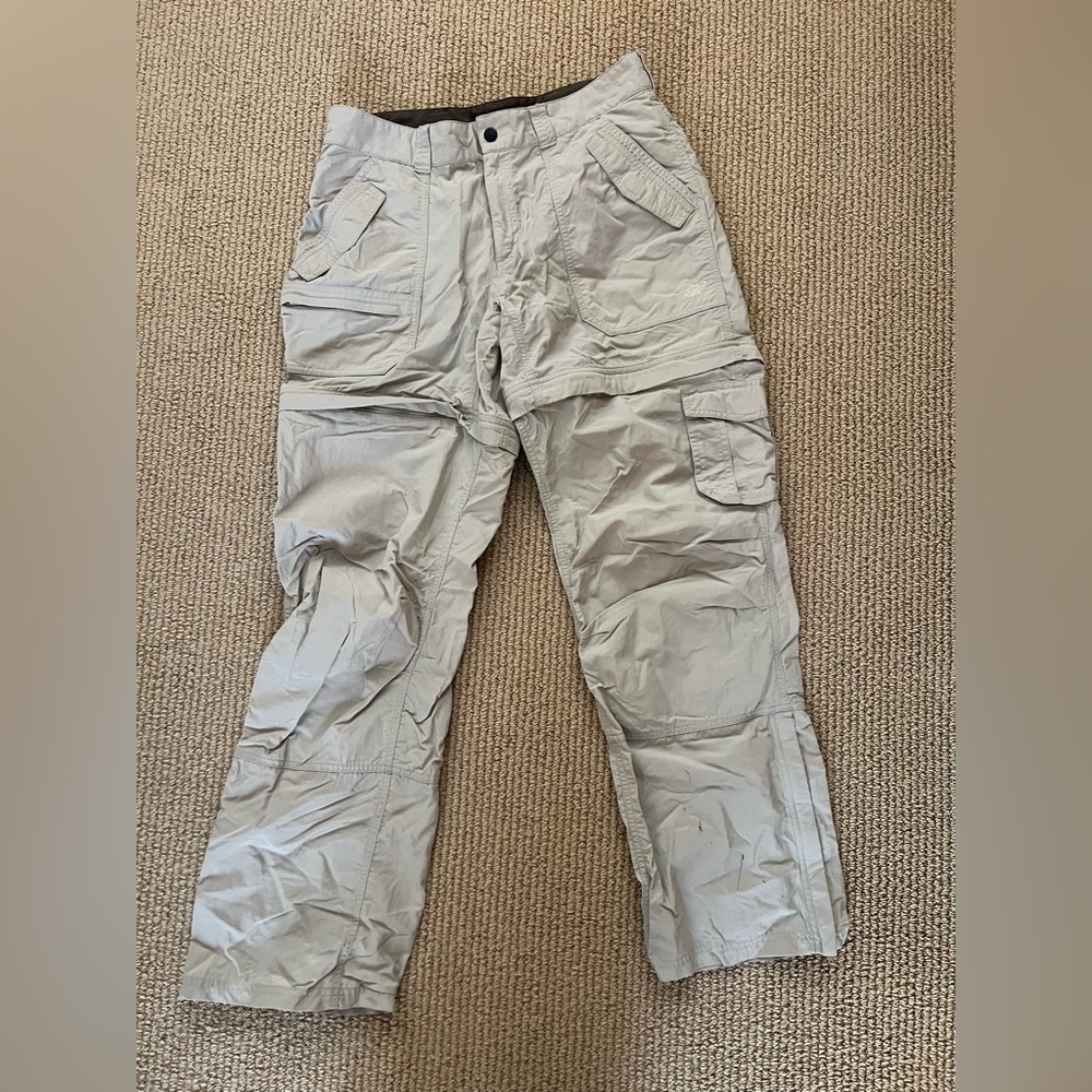 Eastern Mountain Sports EMS Women’s 8 Convertible Hiking Pants Zip Off Cargo